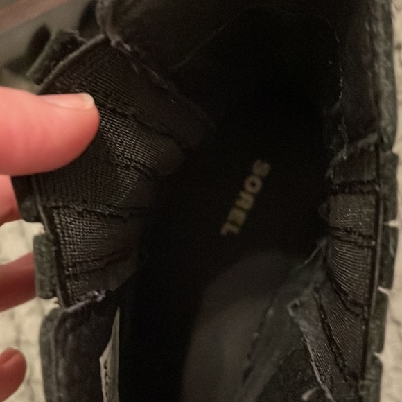 Sorel womens all weather boots 7.5 black Chelsea - Picture 5 of 7